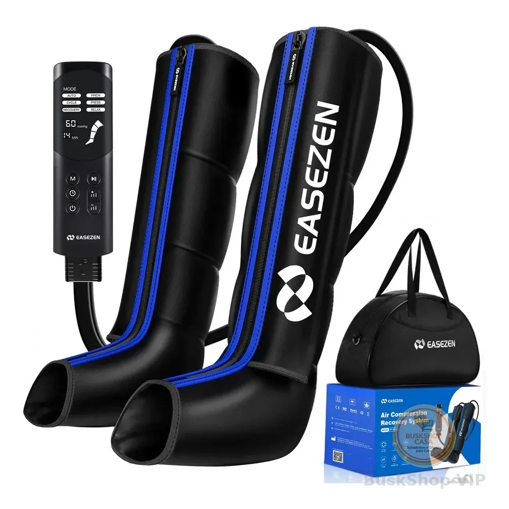 Bota De Compressão Pneumática Massageador Eletrico Easezen G 127/220v L