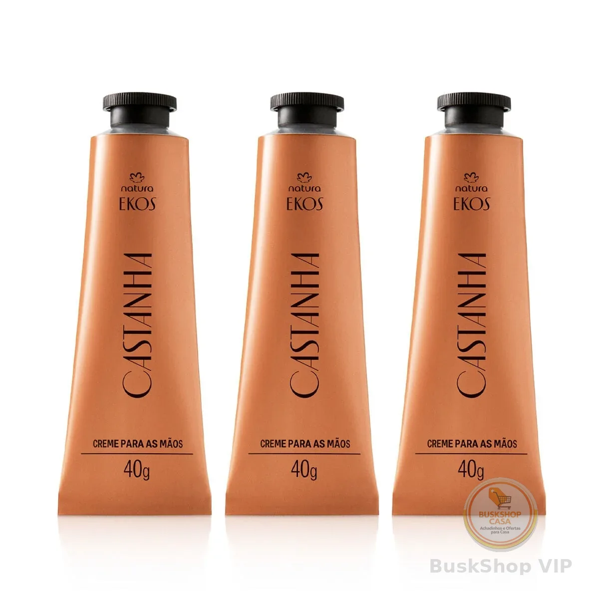Kit Creme Hidratante para as Mãos Ekos Castanha (3 unidades)