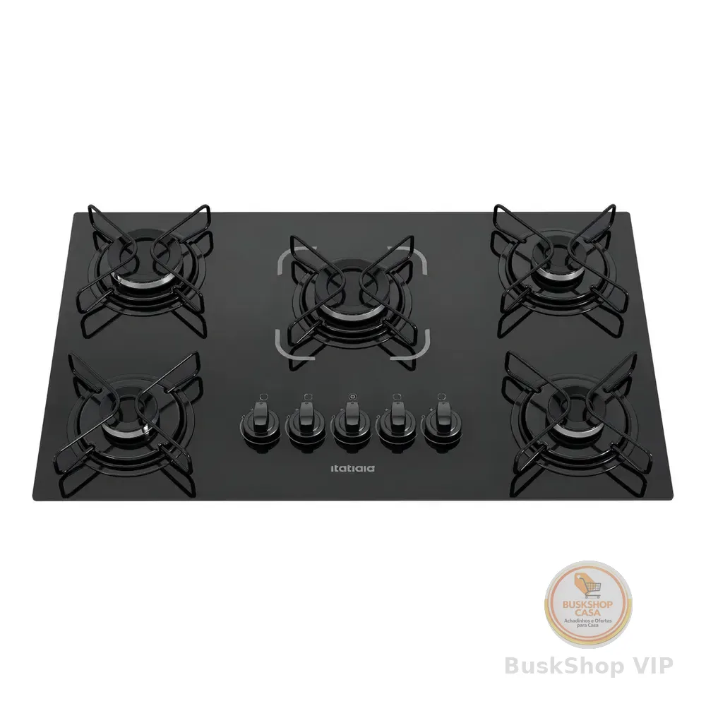 ✅ Cozinhe com estilo ✅ 5 bocas práticas ✅ Bivolt versátil