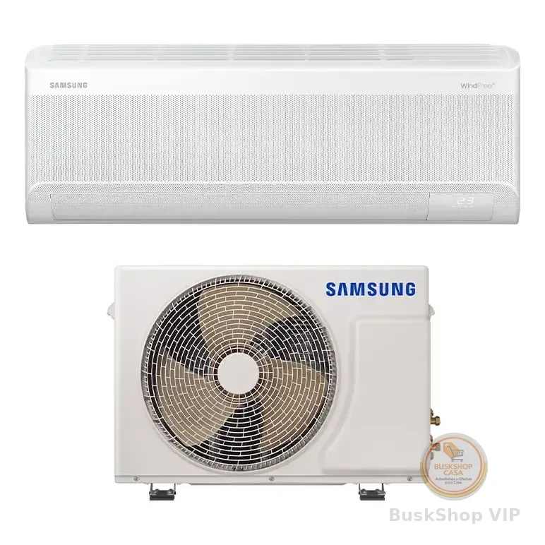 Ar-condicionado Split Samsung Inverter Windfree Ai 12.000 Btus Frio Sem Vento Ar12dyfaawknaz Branco 220v