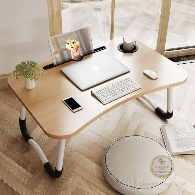 Mesa Portátil Para Notebook Suporte Cama Sofá MA, Cor Aleatório