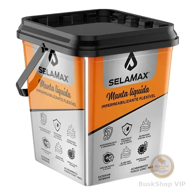 Tinta Emborrachada P/telhas 18kg Impermeabiizante Poredoso