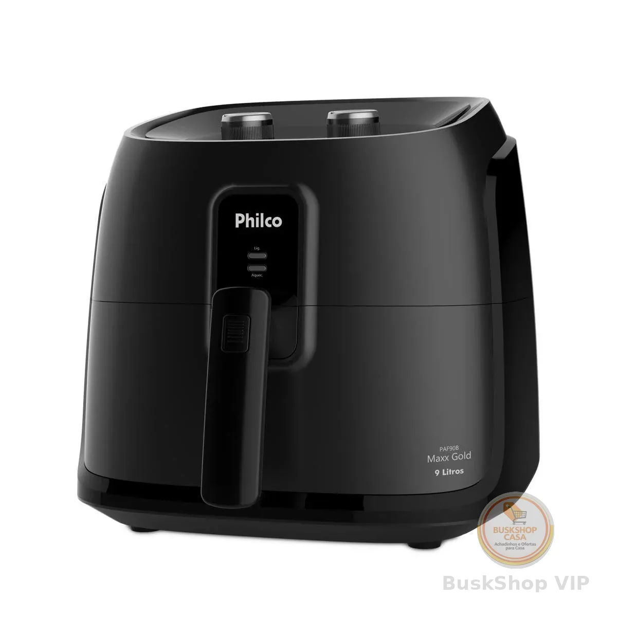 Air Fryer Philco 9L 2000W Cesto Quadrado Gold PAF90B 220V