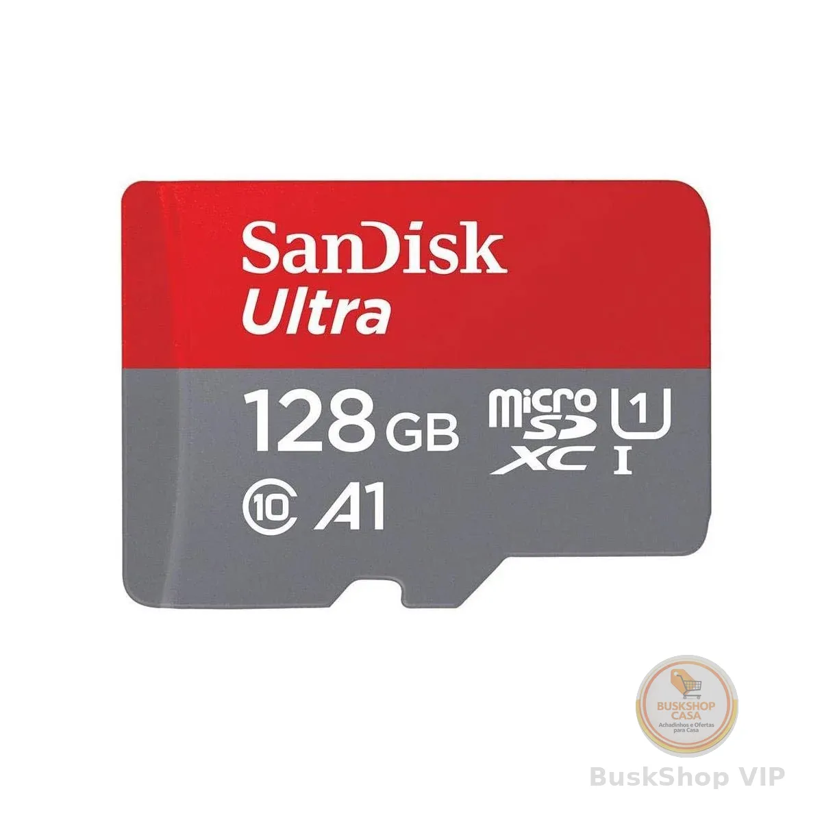 Cartão de Memória SanDisk Micro SD, 128Gb