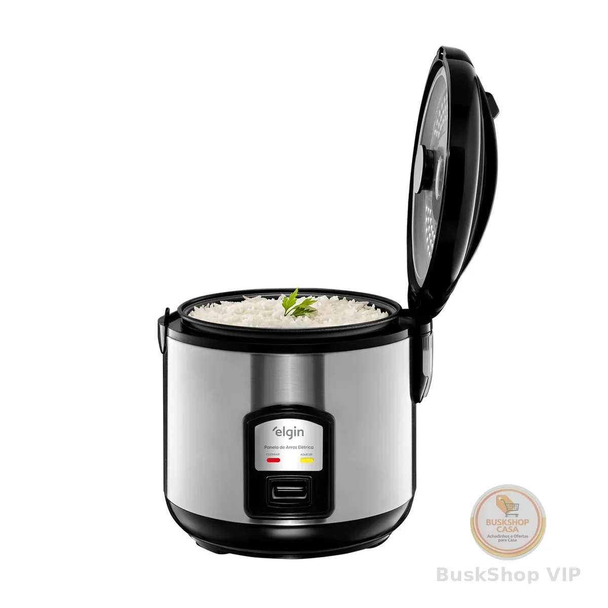 Panela de Arroz Elétrica Elgin Capacidade 5 Xícaras 1 Litro 400W 220V