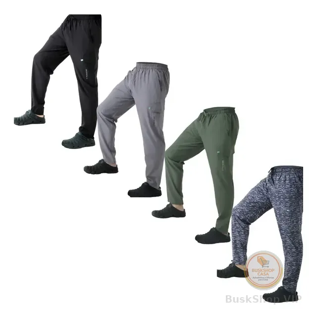 Calça De Pesca Flex Mar Negro Proteção Uv 50+ Envio Imediato