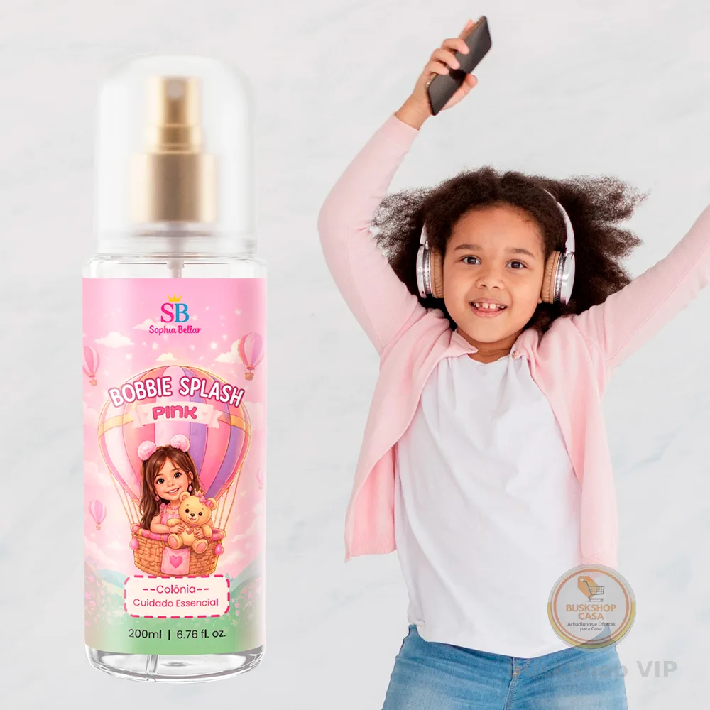 Body Splash Infantil Pink Sophia Bellar 200ml – Cuidado Essencial