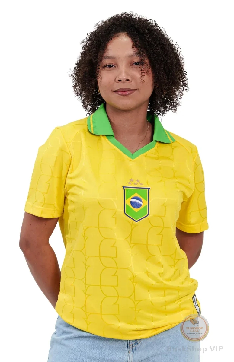 Camiseta Brasil Unissex Polo