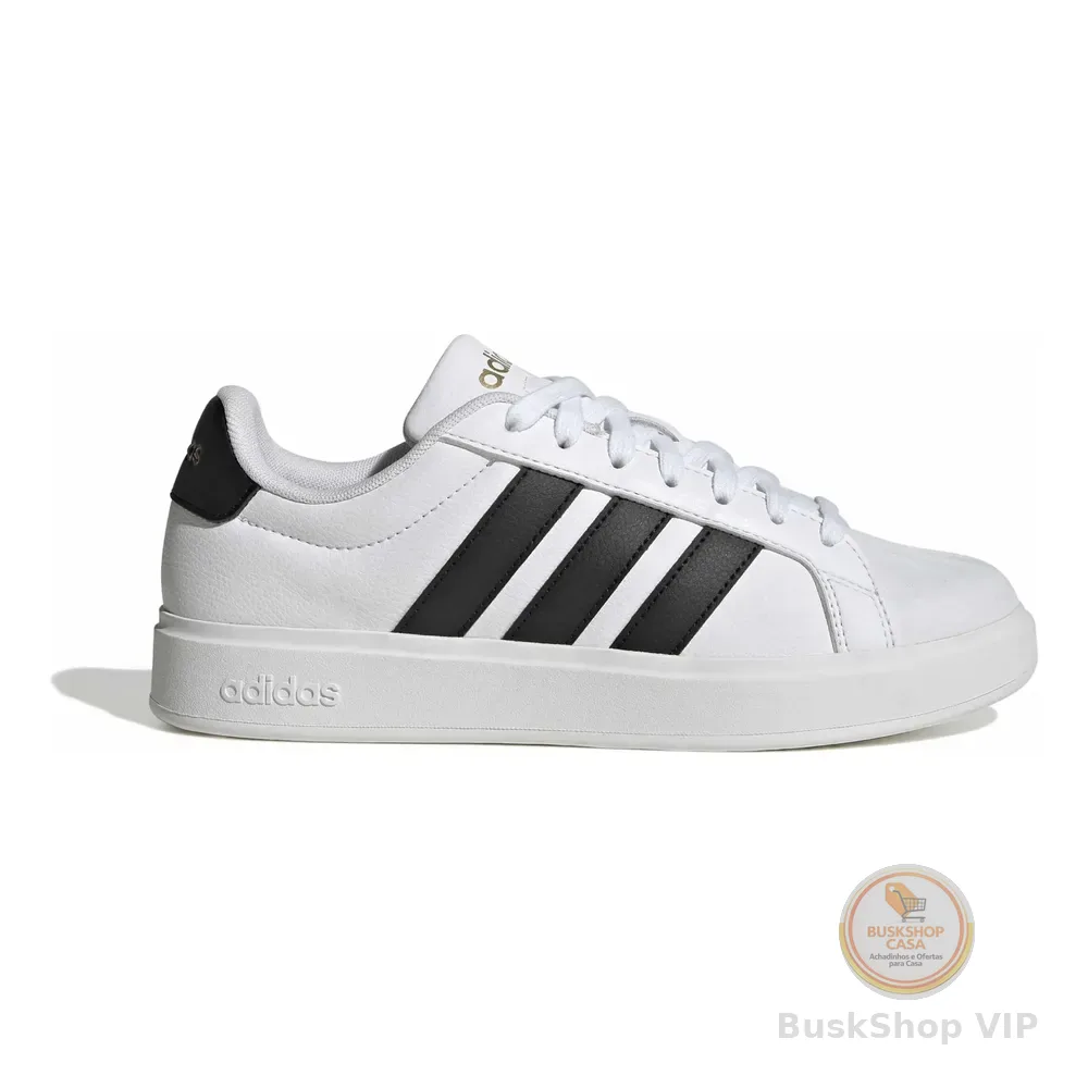 Tênis Feminino Streettalk adidas Ftwwht/cblack/goldmt Lisa 36 Br