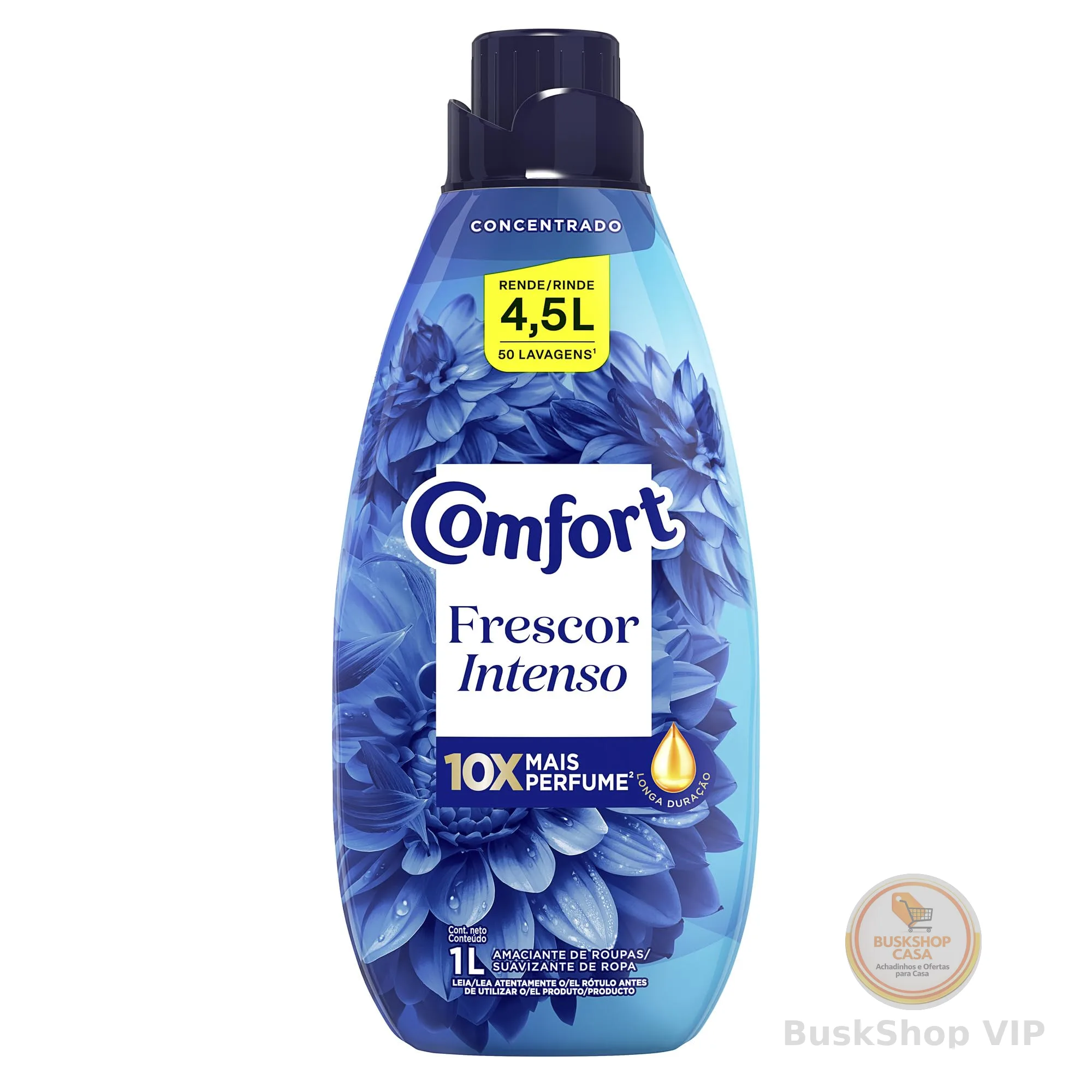 Comfort Amaciante Concentrado Frescor Intenso 1 L