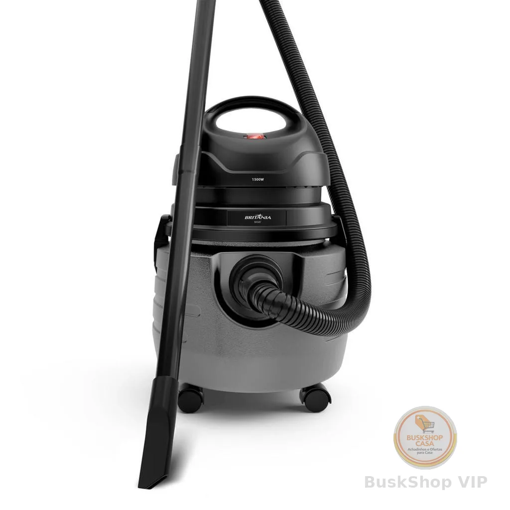 Aspirador de Pó Britânia 20L Função Sopro 1500W BAS87