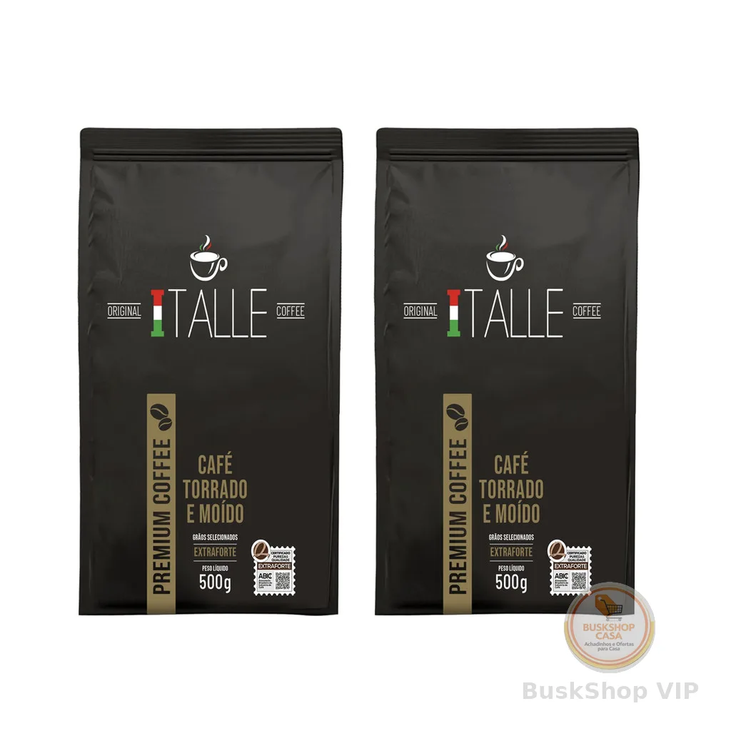 Café Torrado E Moído Extraforte 1kg Kit 2 