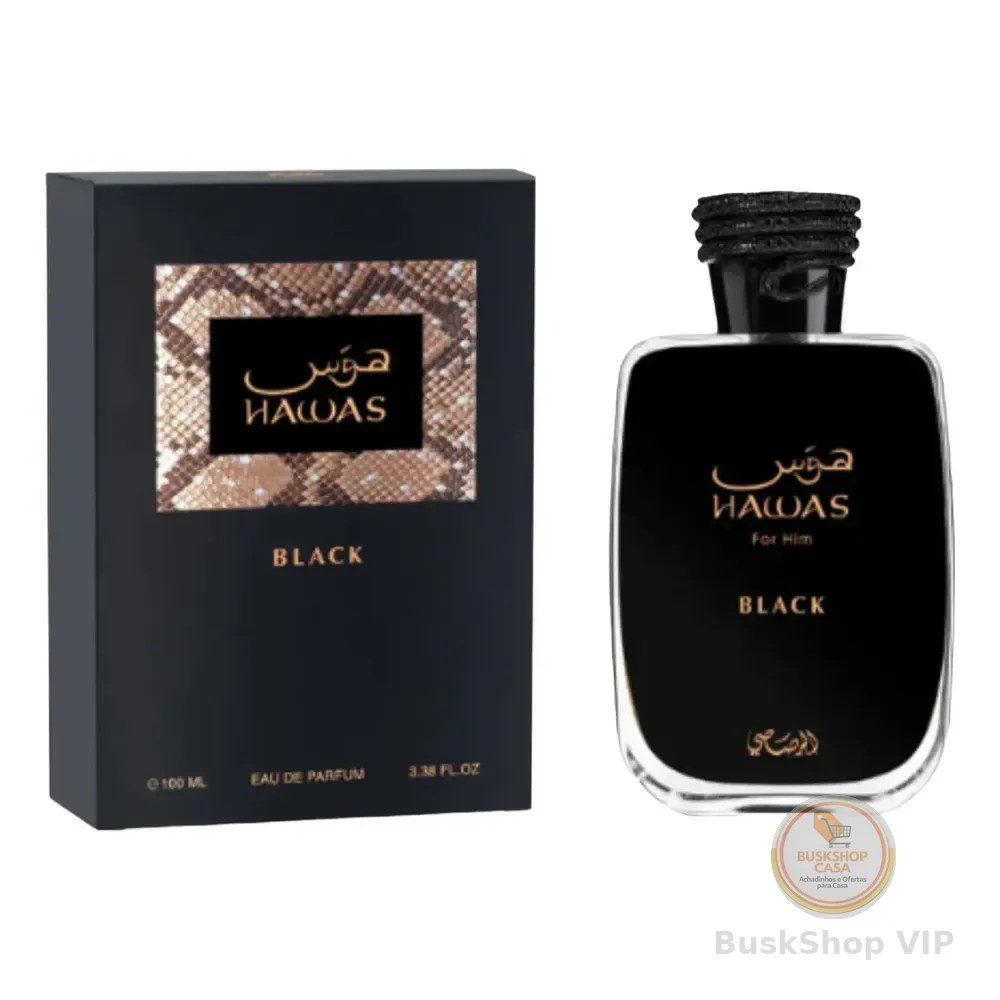 Perfume Hawas Black Rasasi Edp 100ml