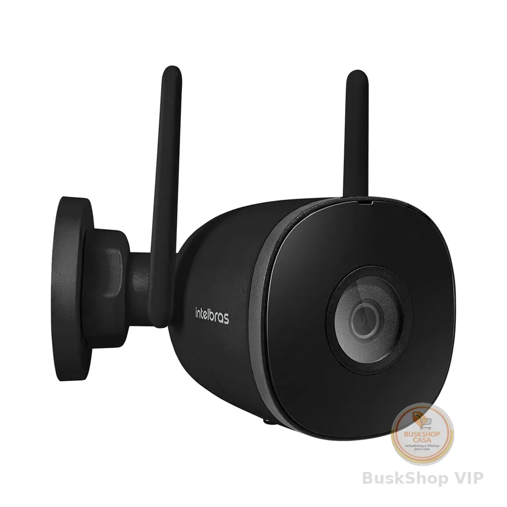 Câmera Inteligente Full HD iM5 SC Preta Intelbras