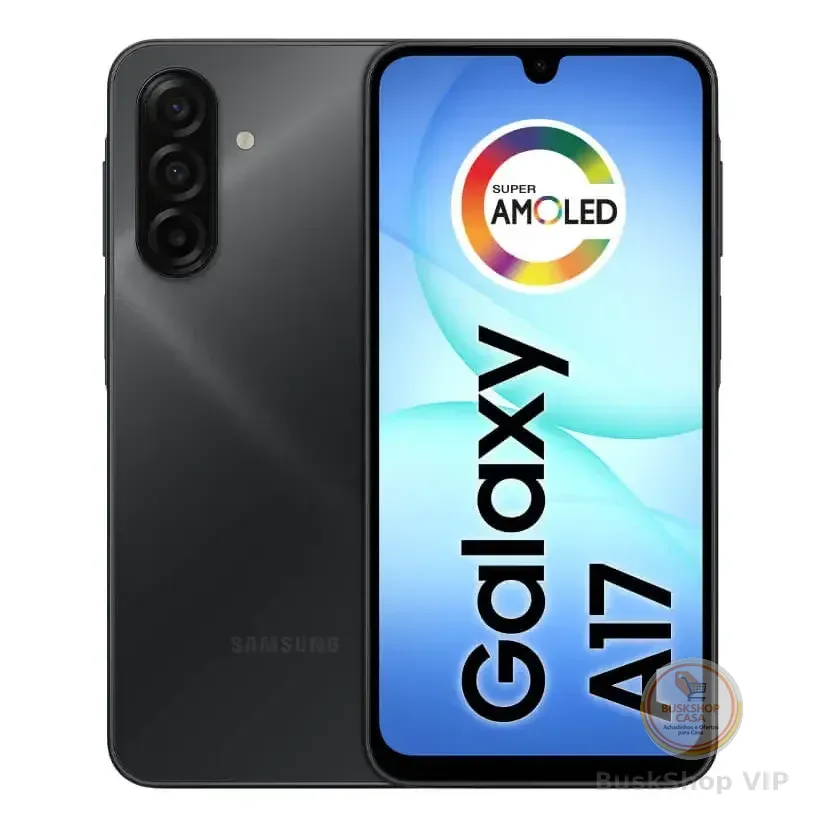 Celular Samsung Galaxy A17 Com Ia, 128gb, 4gb Ram, Câm De 50mp, Tela De 6.7 , Nfc, Ip54 - Preto