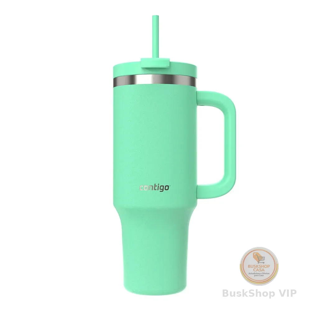 Contigo Copo Térmico Streeterville, com Canudo 1,18L - Verde