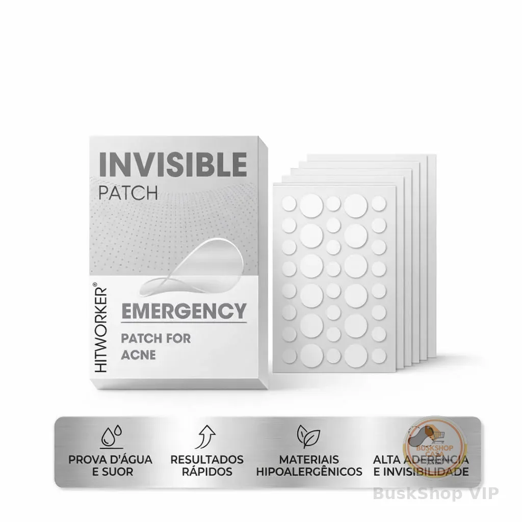 72 Unidades Adesivos para Espinha Hydrocolloid, Absorção Física de Impurezas, Proteção contra Acne