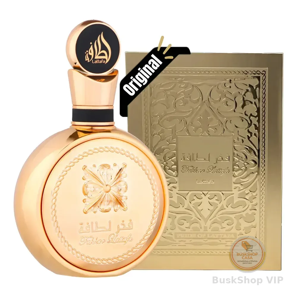 Perfume Árabe Lattafa Fakhar Gold Extrait Eau De Parfum 100m