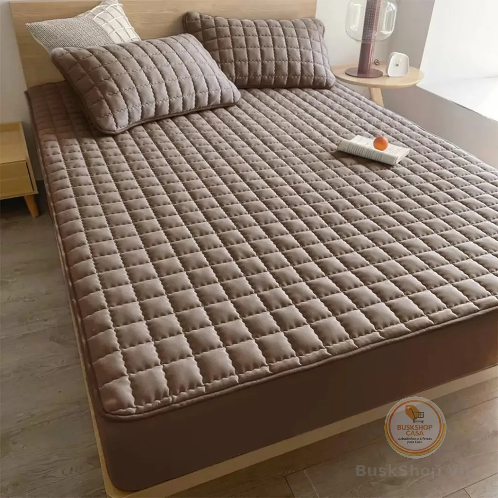 Capa Para Colchão Impermeavel Matelado Com Elastico