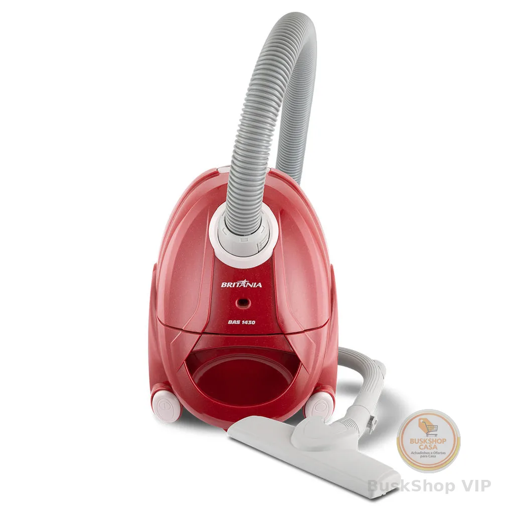 Aspirador de Pó Britânia 2 tubos prolongadores 1250W Bas1430