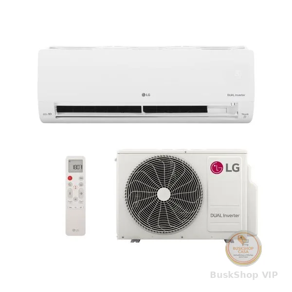 Ar Condicionado Split Hi Wall - Inverter R-32 - LG - Dual Voice + AI - 12.000 BTUs - Frio 127V Monofásico