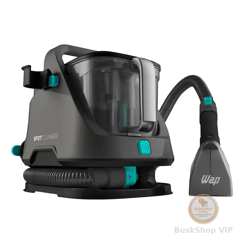 Extratora e Higienizadora Portátil WAP Spot Cleaner 1600W de Potência - Pulveriza, Esfrega e Extrai
