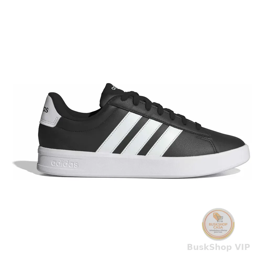 Tênis Masculino Grand Court 3.0 adidas Cblack/ftwwht/ftwwht Lisa 39 Br