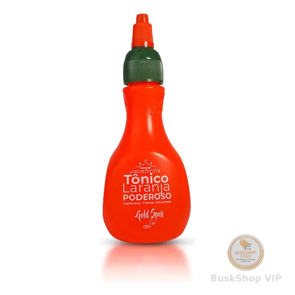 Gold Spell Tonico Poderoso Laranja 120ml Preenche Falhas