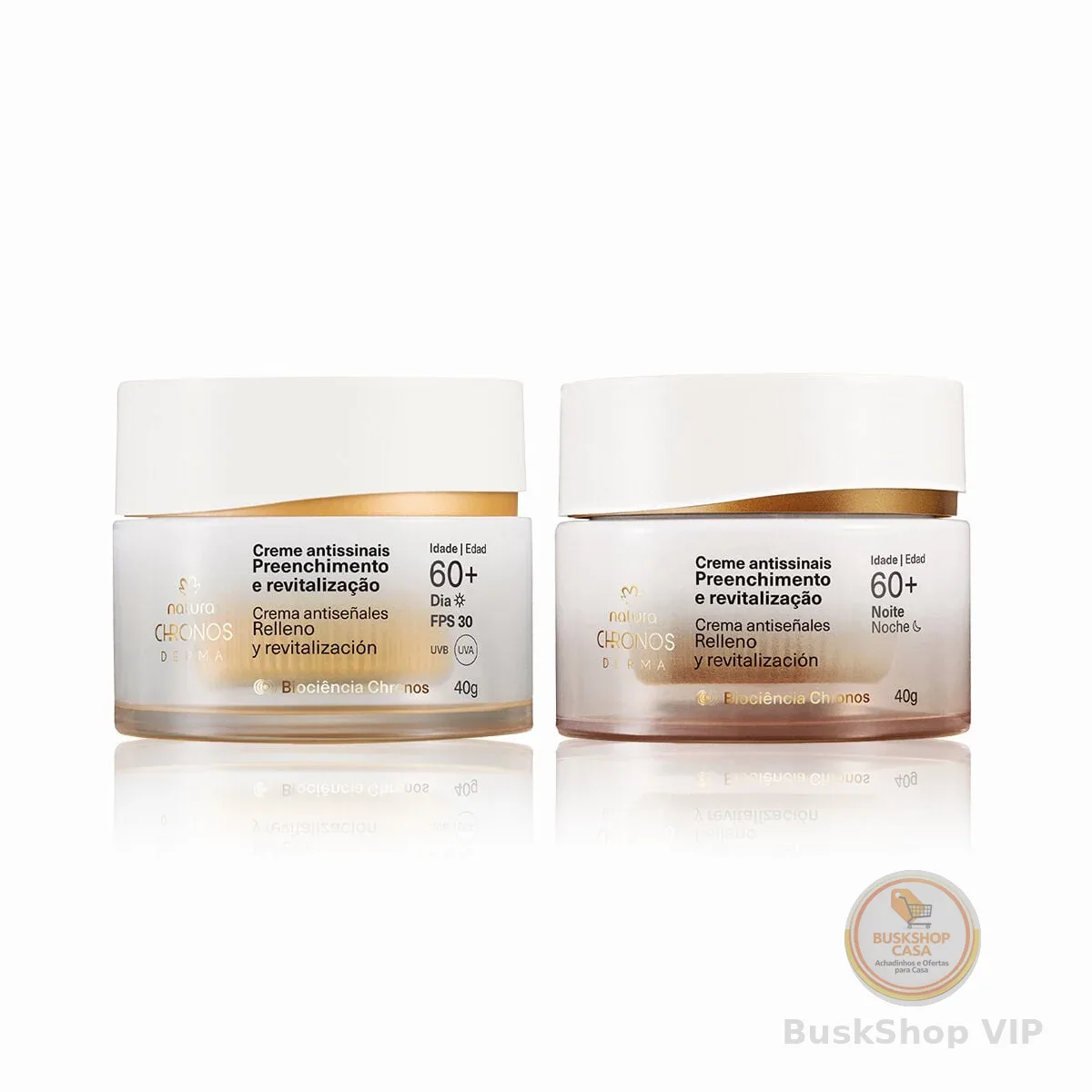 Kit Dupla Antissinais 60+ Chronos Derma ( 2 produtos)