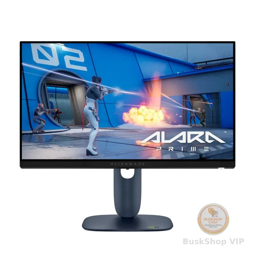 Monitor Gamer Alienware 25" Full HD (1920 x 1080) – 320Hz – Fast IPS 0,5ms com AMD FreeSync Premium e NVIDIA G-SYNC – AW2525HM