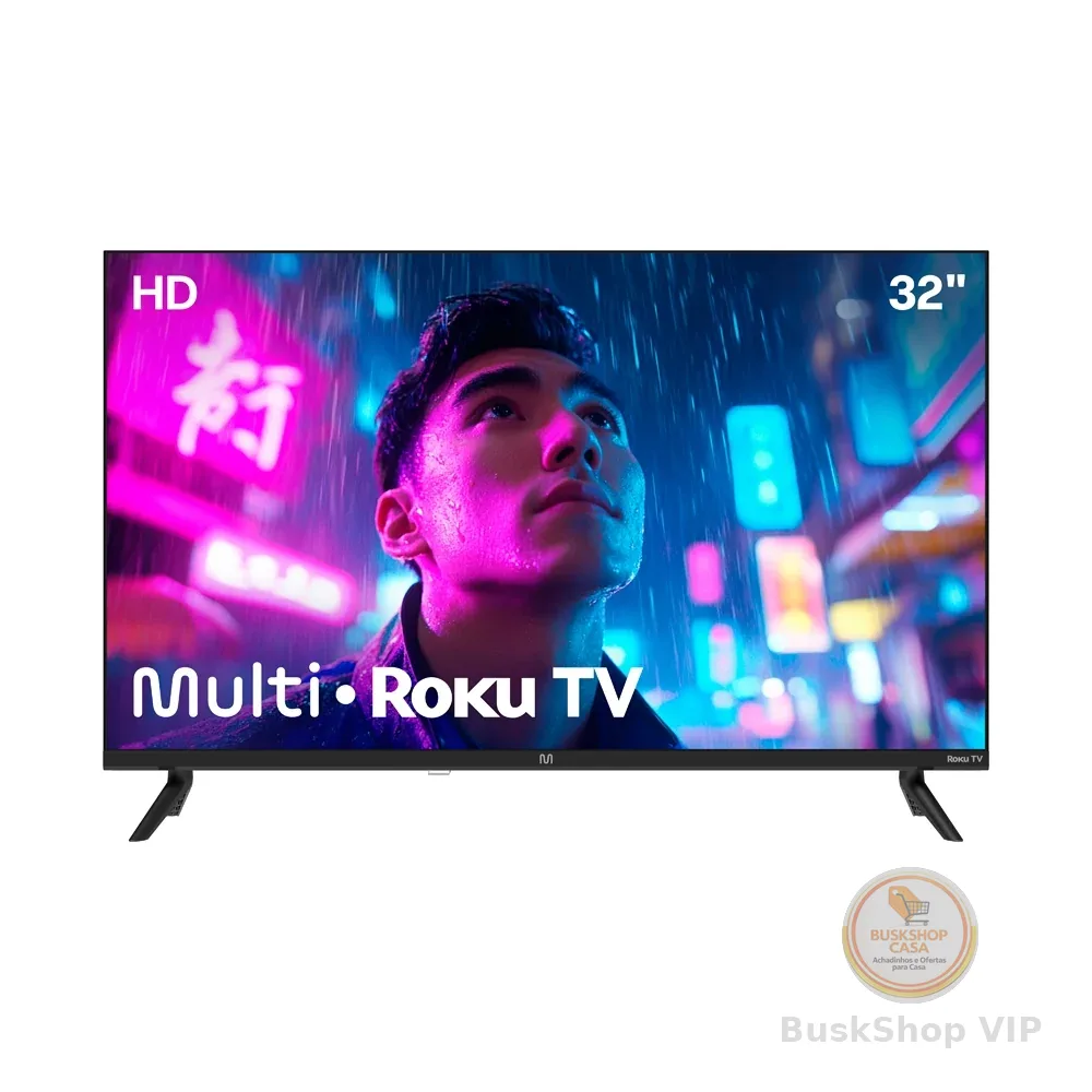 Smart TV DLED 32 HD Multi Roku 3HDMI 2USB Wi-Fi - TL081E