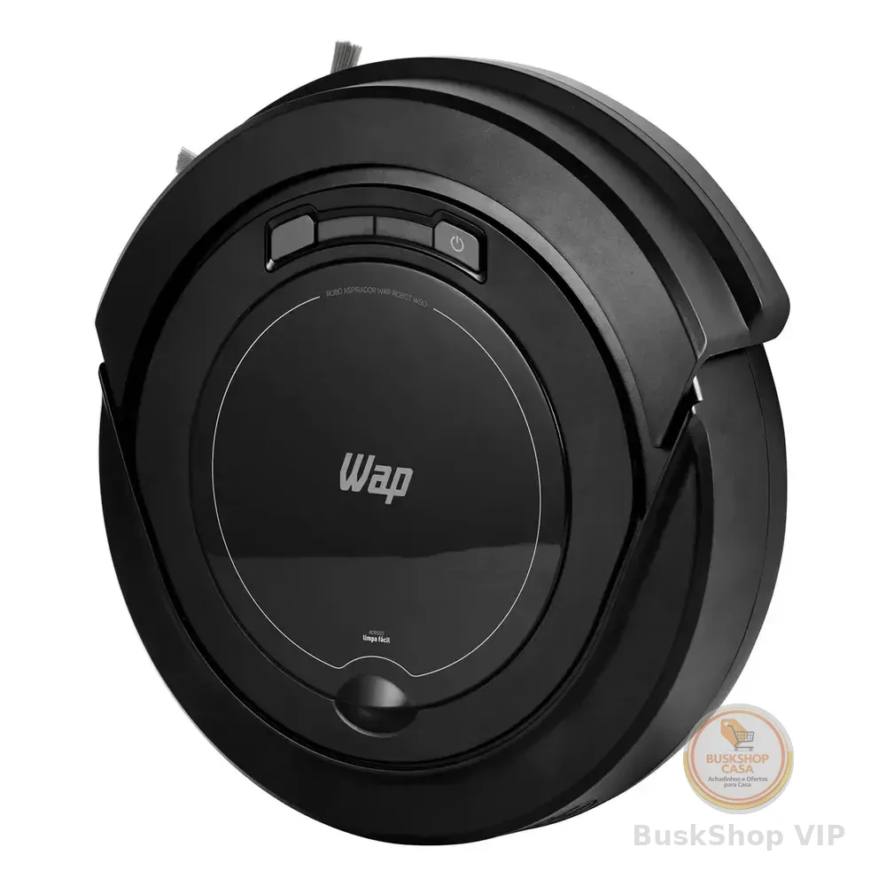 Robô aspirador Robot W90 varre aspira e passa pano 30w Wap