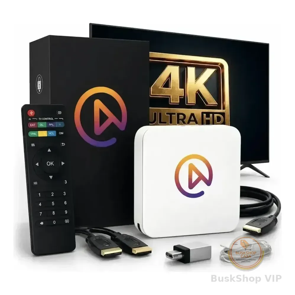 Tv Box Lançamento  Uni V10 4k Versão Preto Padrão Copa 2026 Preto