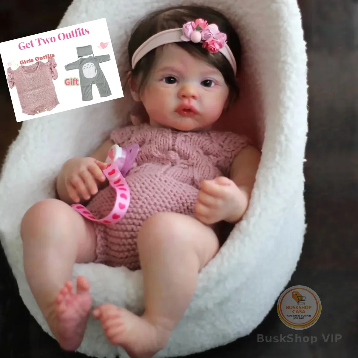 45cm corpo inteiro silicone macio vinil prado bebe reborn menina com cabelo enraizado artesanal realista real reborn boneca brinquedo para crianças
