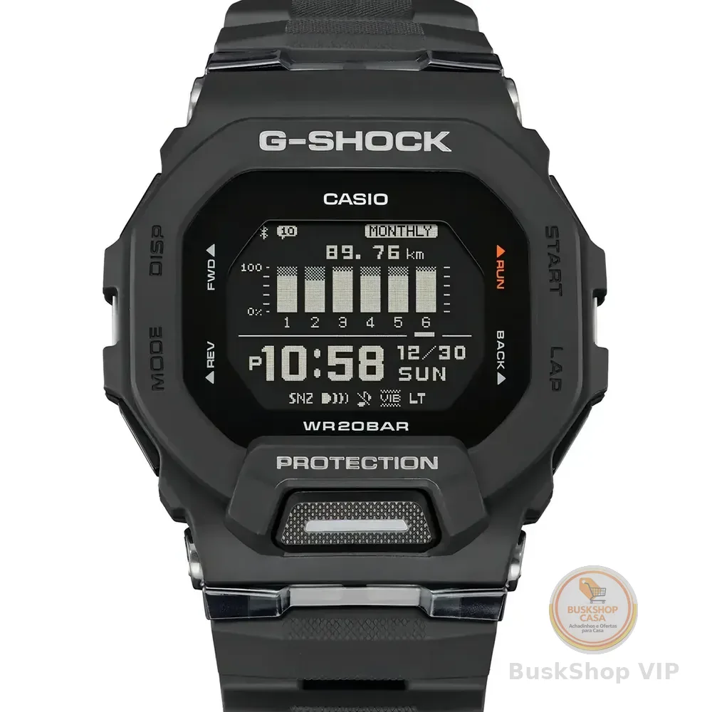 Relógio Oficial Casio G Shock Gbd-200 Preto