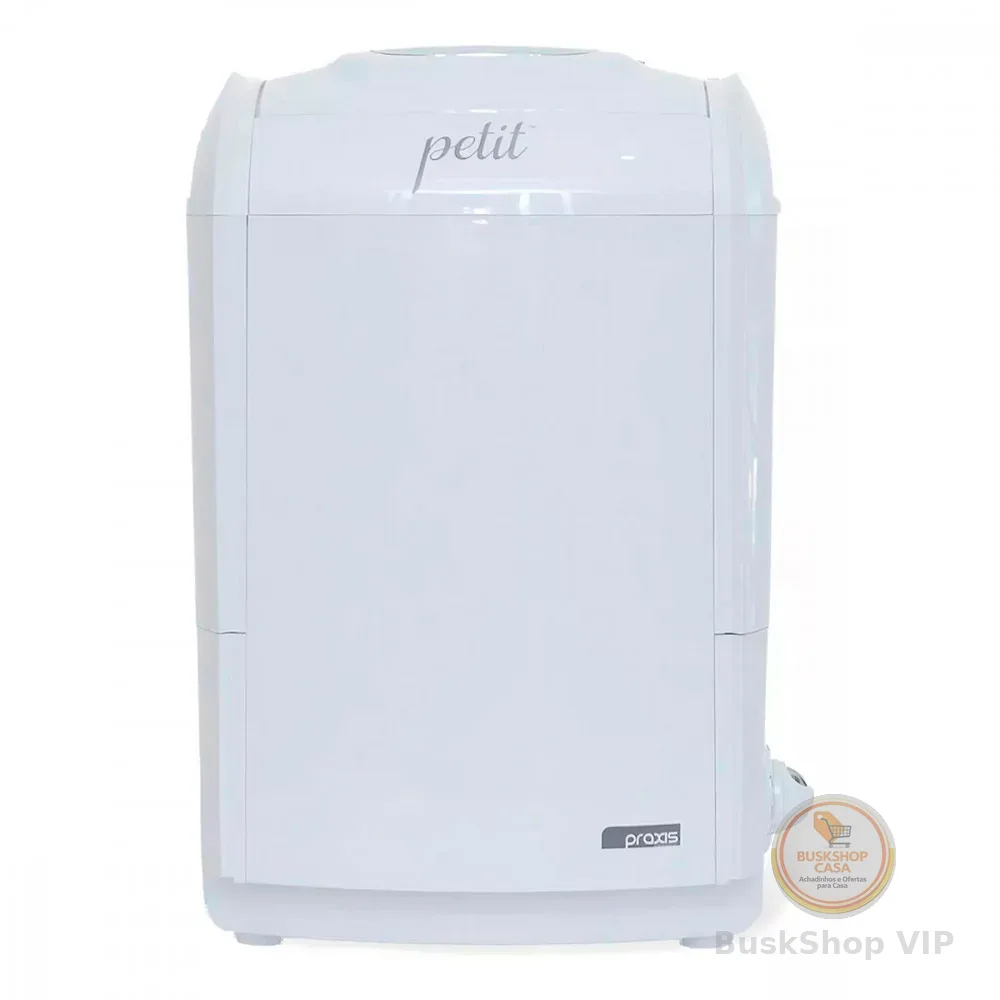 Mini Lavadora Praxis 1,2 kg Petit Branca 127V