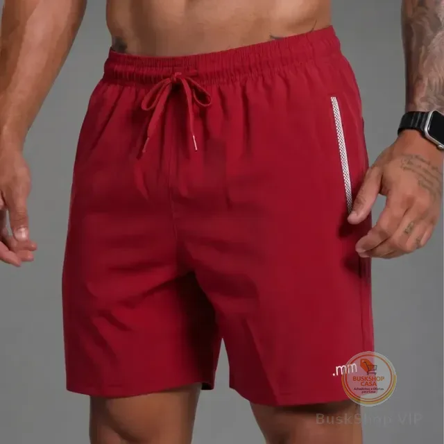 Bermuda Tactel Masculina Short Academia Praia Treino P Ao G3
