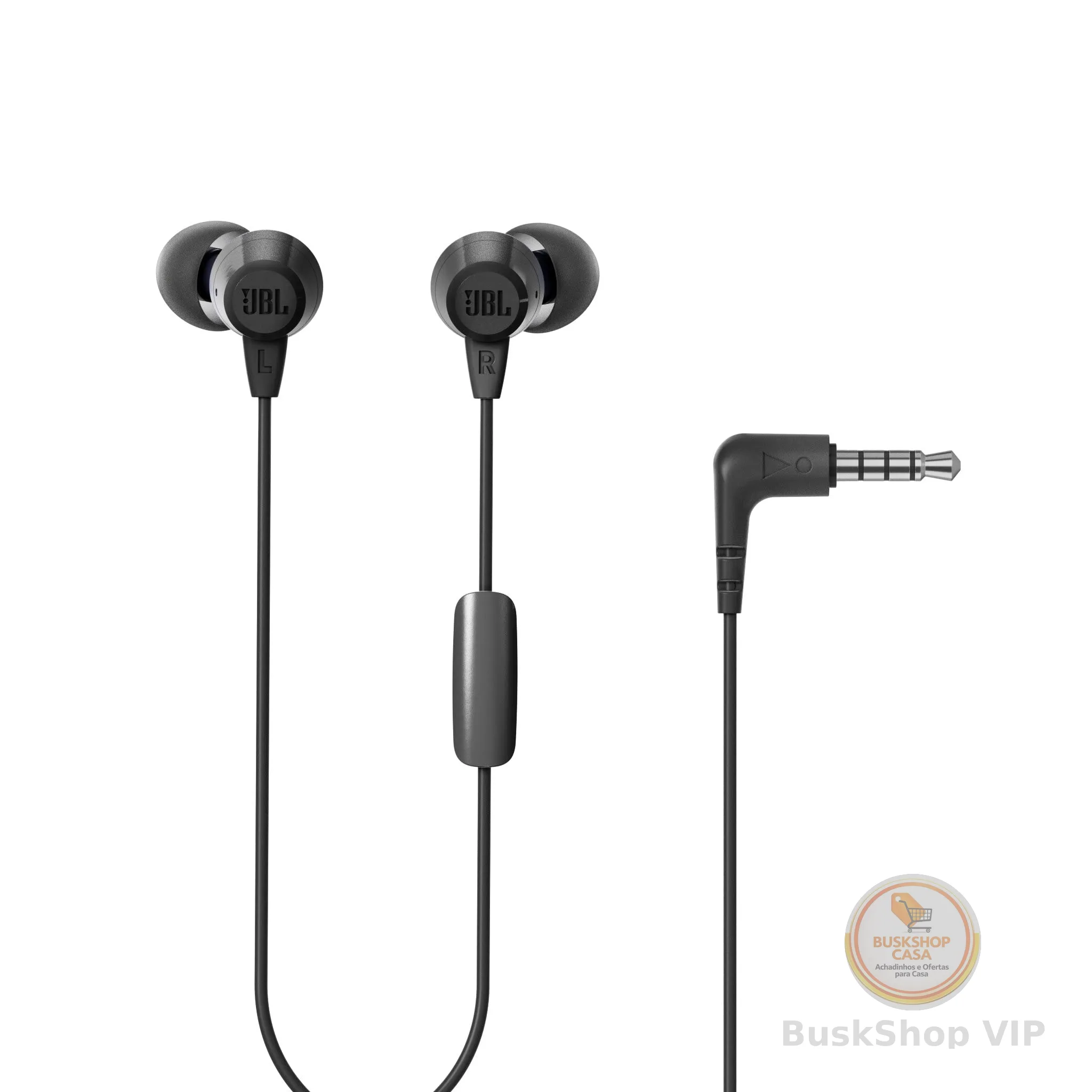JBL, Fone de Ouvido in Ear, C50HI - Preto