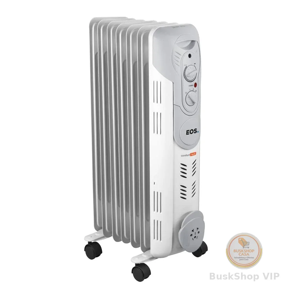 Aquecedor Elétrico a Óleo EOS Comfort Heat 1500W 110V