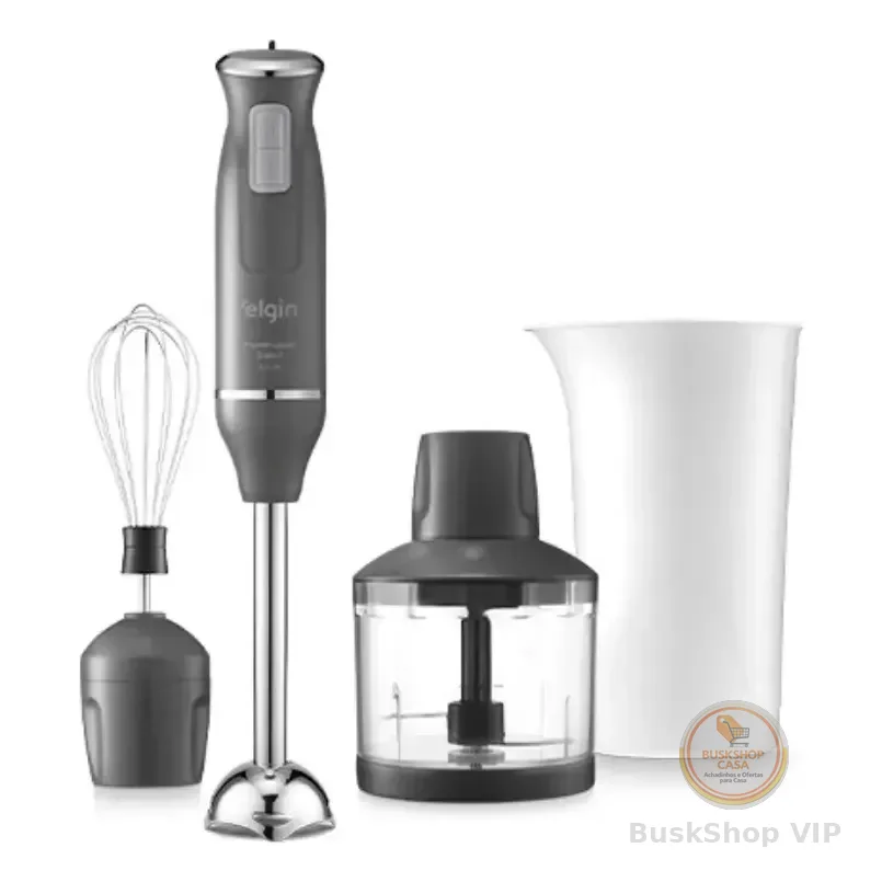 Mixer Power Inox 3 Em 1 600w Elgin Lunar