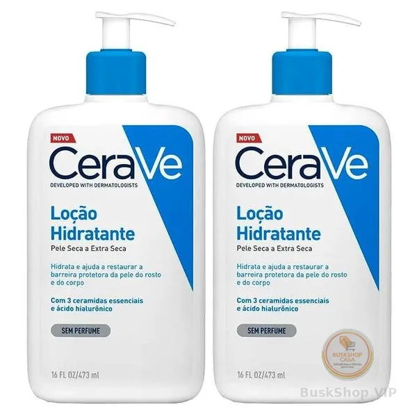 CeraVe Kit com Duas Loções Hidratantes
