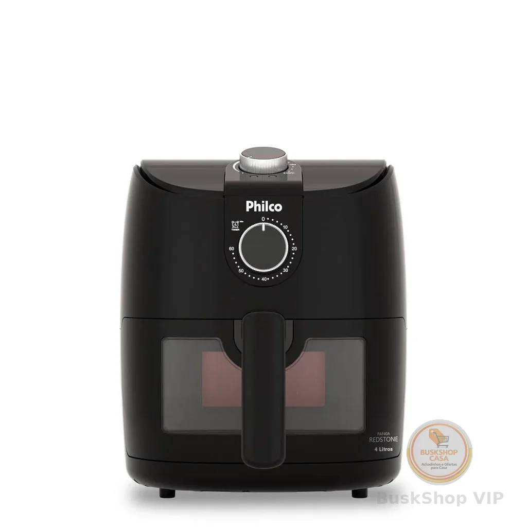 Air Fryer Philco 4L Revestimento Redstone 1500W PAF40A