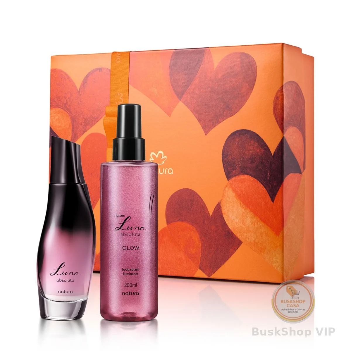 Presente Namorados Colônia + Body Splash Luna Absoluta