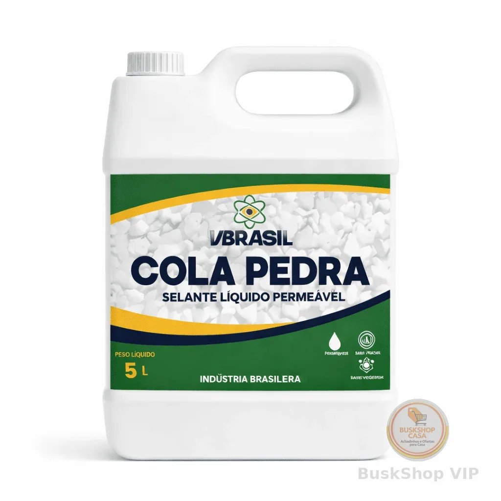Cola Pedra 5L VBrasil | Fixa Pedrisco, Brita e Pedra Decorativa