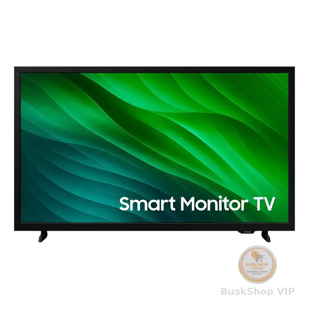 Smart Tv Samsung 32'' Hd Tizen Hdr Wi-fi Hdmi Monitor Bivolt Preta Preto