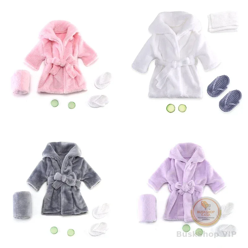 6 pçs/set adereços para fotografia de recém-nascidos roupões de banho do bebê conjuntos de toalhas fatias de pepino roupa robe posando traje para bebês meninos meninas
