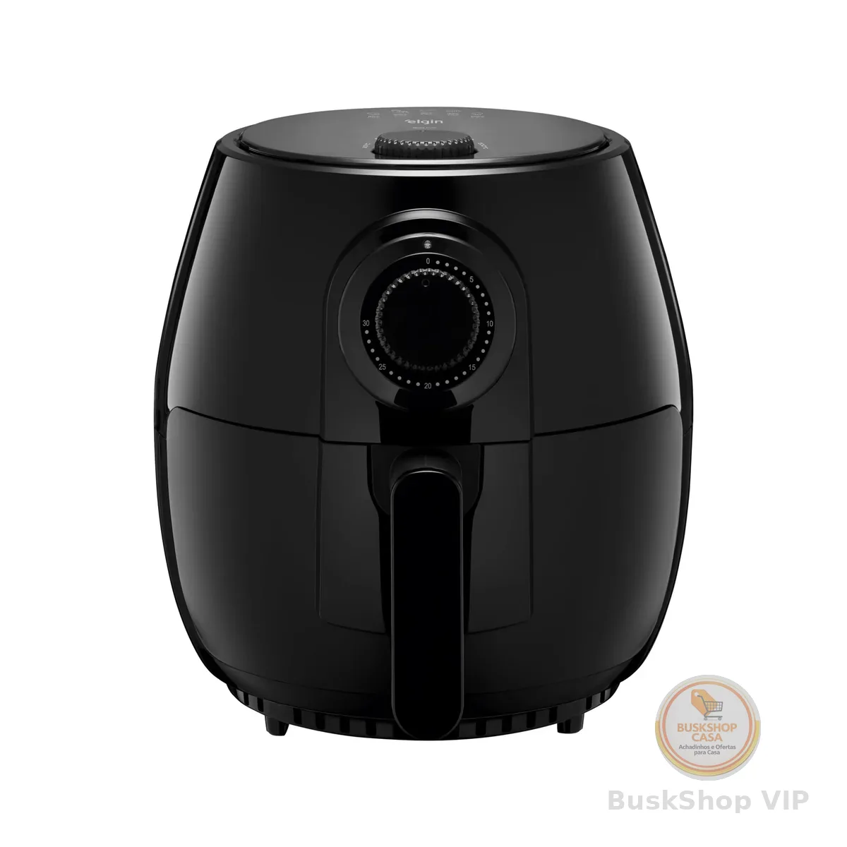Fritadeira Elétrica Quick Fryer Elgin 4 Litros Preta com cesta removível 220V - Airfryer