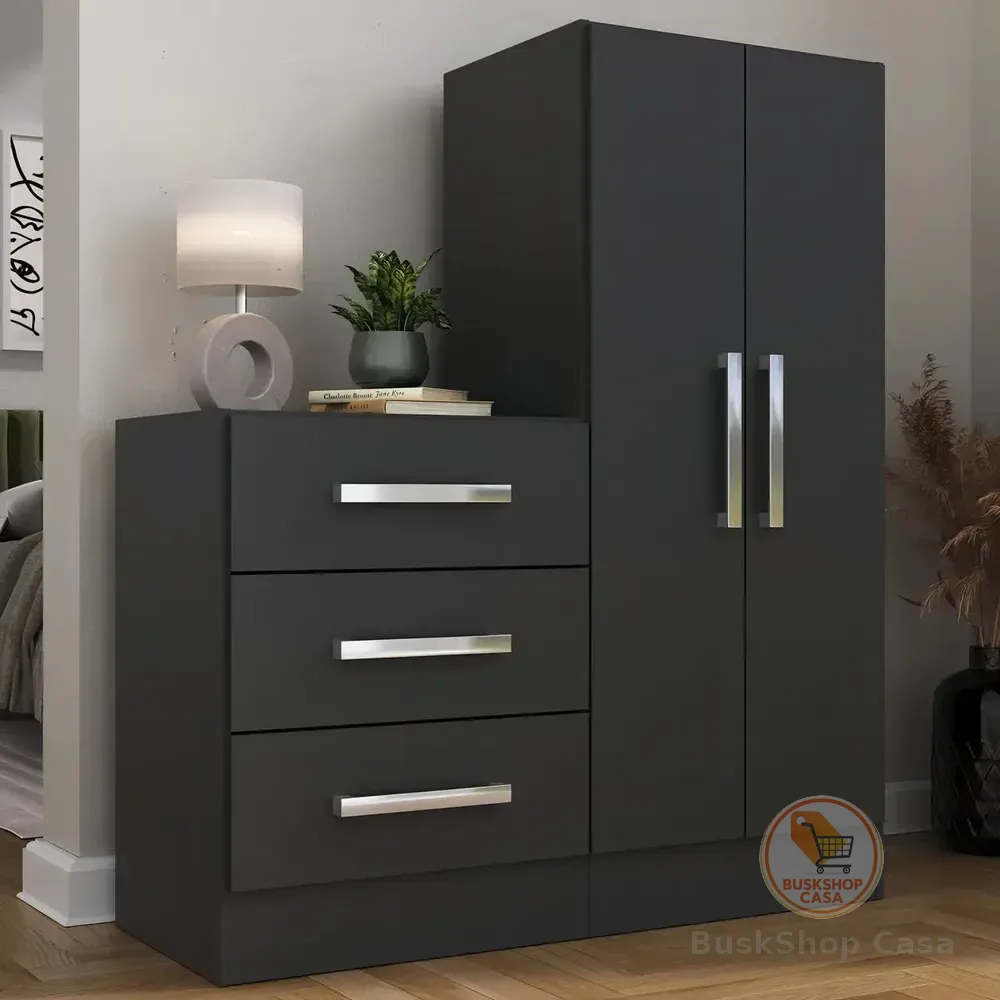 Cômoda 2 Portas 3 Gavetas Rodial Dunas Wt