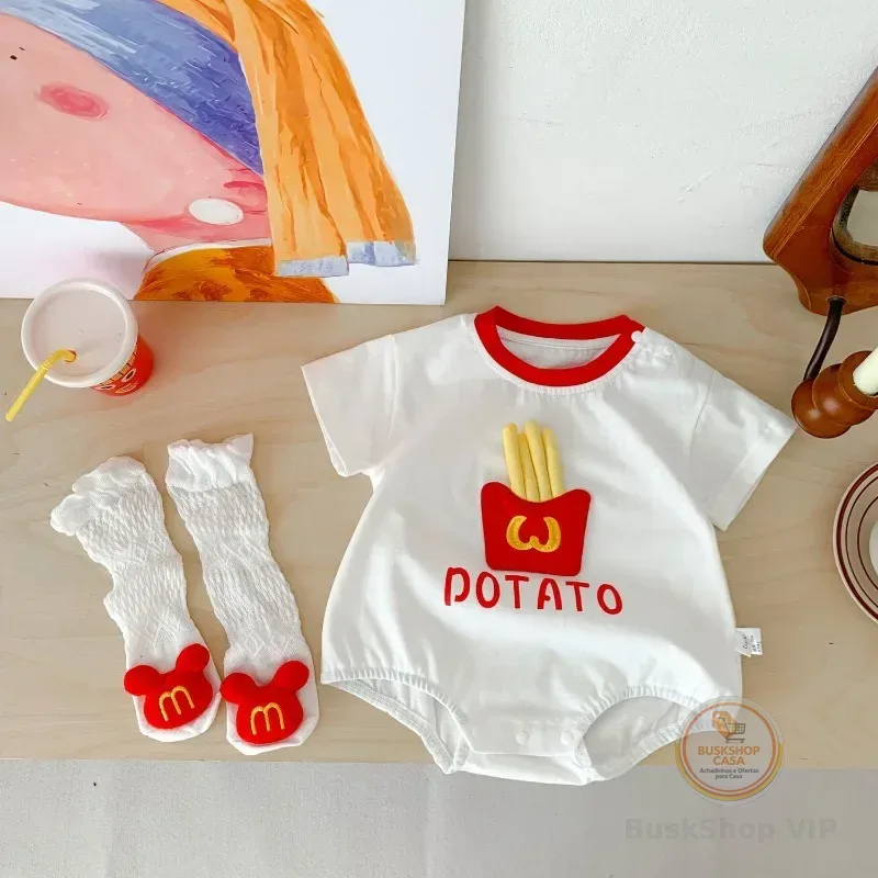 Roupas de Bebê, Roupas de Verão, Macacões Finos para Recém-Nascidos Meninos e Bebês, Macacão Super Fofo para 100 Dias e Lua Cheia