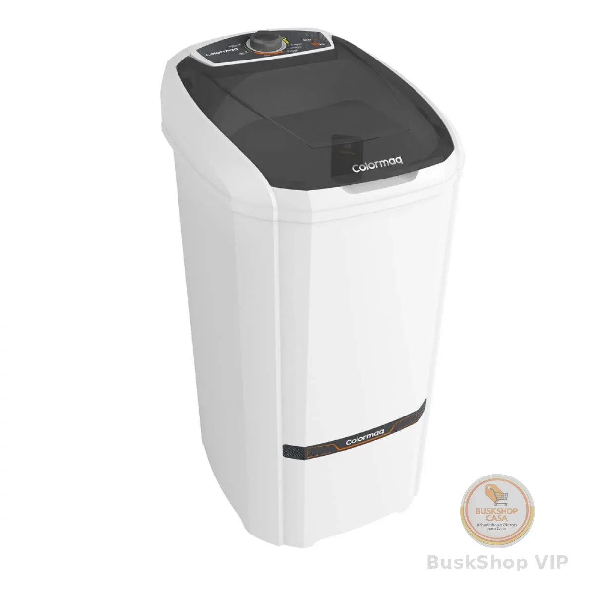 Colormaq Maquina de Lavar Roupa Semi Automatica Tanquinho 10kg LCS10 Branco 220v
